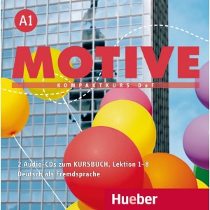 Підручник Motive A1 Audio CDs zum Kursbuch Lektion 1–8 Herbert Puchta Dr ISBN 9783190618804