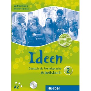 Робочий зошит Ideen 2 Arbeitsbuch mit Audio-CDs und CD-ROM ISBN 9783191018245
