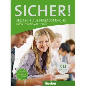 Підручник Sicher! C1/1 Kursbuch+Arbeitsbuch+CD zArbeitsbuch, Lekt. 1-6 Perlmann-Balme, M ISBN 9783195012089