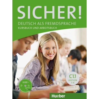Підручник Sicher! C1/1 Kursbuch+Arbeitsbuch+CD zArbeitsbuch, Lekt. 1-6 Perlmann-Balme, M ISBN 9783195012089 замовити онлайн