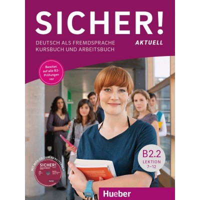 Підручник Sicher! aktuell, B2/2, Kursbuch+AB+MP3-CD zum Arbeitsbuch ISBN 9783196212075 заказать онлайн оптом Украина