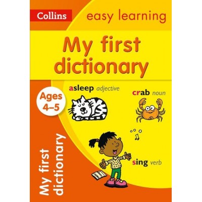 Книга Collins Easy Learning Preschool: My First Dictionary Ages 4-5 ISBN 9780008209483 заказать онлайн оптом Украина