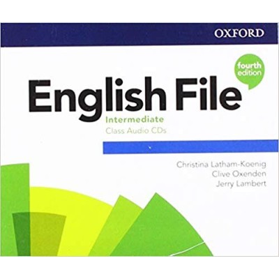 Диск English File 4th Edition Intermediate Class Audio CDs (3) ISBN 9780194035576 заказать онлайн оптом Украина