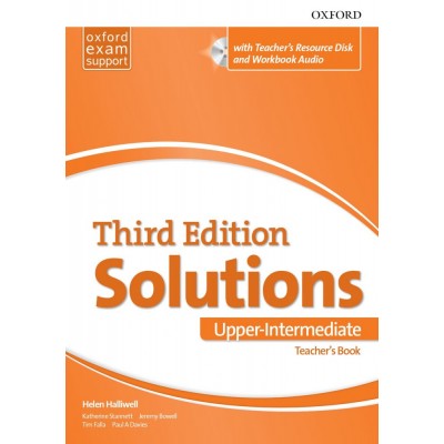 Книга для вчителя Solutions 3rd Edition Upper-Intermediate Teachers book + Teachers Resource Disc замовити онлайн