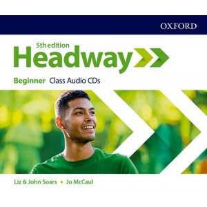 Диски для класса New Headway 5th Edition Beginner Class Audio CDs ISBN 9780194524100