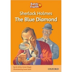 Книга Family & Friends 4 Reader A Sherlock Holmes and the Blue Diamond ISBN 9780194802680
