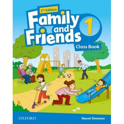 Підручник Family & Friends 2nd Edition 1 Class book заказать онлайн оптом Украина