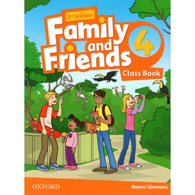Підручник Family & Friends 2nd Edition 4 Class book замовити онлайн