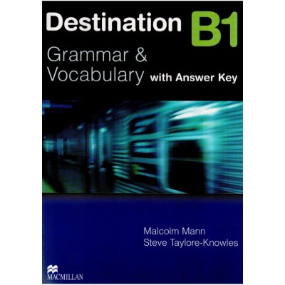 Підручник Destination B1 Students Book Grammar&Vocabulary with key ISBN 9780230035362 заказать онлайн оптом Украина