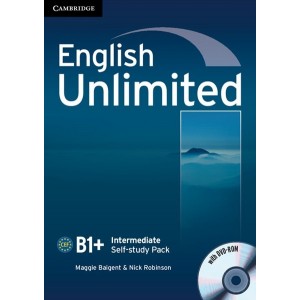 Робочий зошит English Unlimited Intermediate Self-study Pack (workbook with DVD-ROM) Baigent, M ISBN 9780521151825