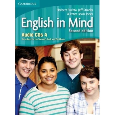 English in Mind 2nd Edition 4 Audio CDs (3) Puchta, H ISBN 9780521184519 замовити онлайн