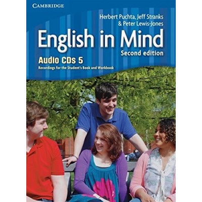 English in Mind 2nd Edition 5 Audio CDs (4) Puchta, H ISBN 9780521184595 замовити онлайн