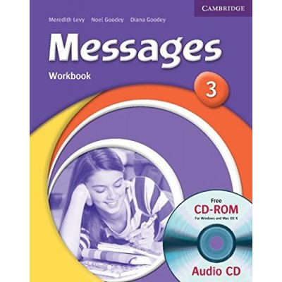 Робочий зошит Messages 3 workbook + CD ISBN 9780521696753 заказать онлайн оптом Украина
