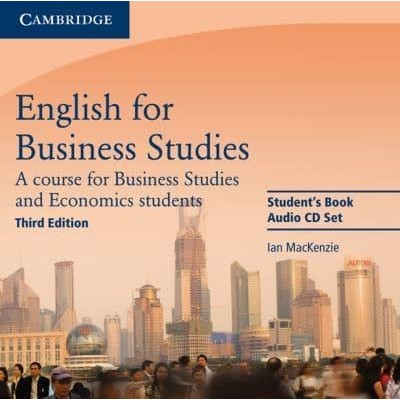 English for Business Studies 3rd Edition Audio CDs (2) ISBN 9780521743433 заказать онлайн оптом Украина