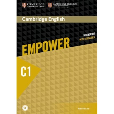 Робочий зошит Cambridge English Empower С1 Advanced Workbook + key + Audio ISBN 9781107469297 заказать онлайн оптом Украина