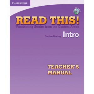 Read This! Intro Teachers Manual with Audio CD Mackey, D ISBN 9781107649231