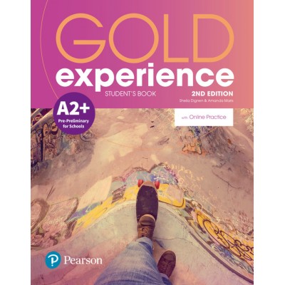 Підручник Gold Experience 2ed A2+ Students Book/OnlinePractice pk ISBN 9781292237251 заказать онлайн оптом Украина