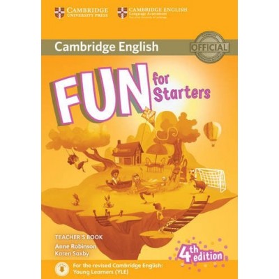 Книга Fun for 4th Edition Starters Teachers Book with Downloadable Audio ISBN 9781316617496 замовити онлайн