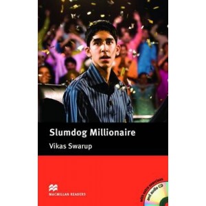 Книга с диском Slumdog Millionaire with Audio CD and extra exercises Vikas Swarup ISBN 9781380041012