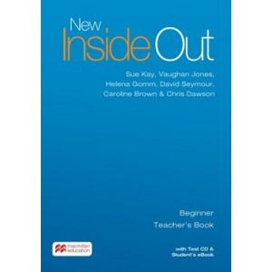 Книга для вчителя New Inside Out Beginner Teachers Book with eBook Pack ISBN 9781786327307