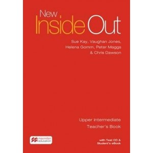 Книга для вчителя New Inside Out Upper-Intermediate Teachers Book with eBook Pack ISBN 9781786327376