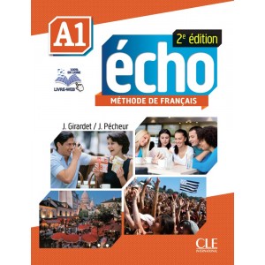Книга Echo 2e ?dition A1 Livre + DVD-Rom + livre-web Girardet, J. ISBN 9782090385885