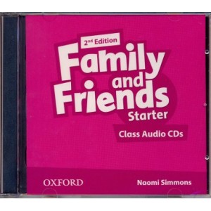 Family and Friends Starter Second Edition - Class Audio CDs (2 шт.) 9780194808217tttt Oxford University Press