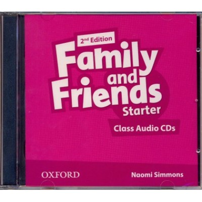 Family and Friends Starter Second Edition - Class Audio CDs (2 шт.) 9780194808217tttt Oxford University Press замовити онлайн
