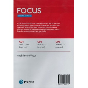 Focus Second Edition 3 Class Audio CDs 9781292233956-L Pearson
