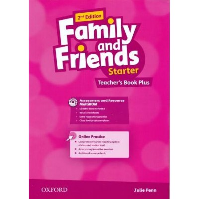 Family and Friends 2nd Edition Starter Teachers Book Plus with Assessment and Resource CD-ROM and Audio CD 9780194808828tttt Oxford University Press заказать онлайн оптом Украина