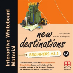 New Destinations Beginners A1.1 Interactive Whiteboard DVD-ROM 9786180504620 MM Publications