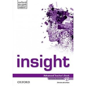 Книга для вчителя Insight Advanced Teachers Book with Teachers Resource Disk ISBN 9780194010801