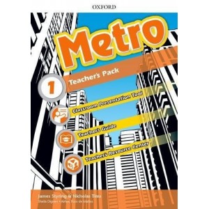 Книга для вчителя Metro 1 Teachers book ISBN 9780194016810