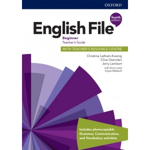 Книга English File 4th Edition Beginner ТB + TRC PK Latham Koenig, C ISBN 9780194029940