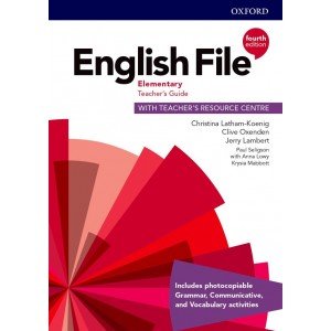 Книга English File 4th Edition Elementary TG + TRC PK Оксенден, К ISBN 9780194032766