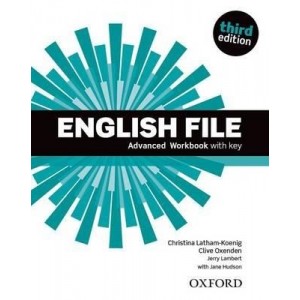 Робочий зошит English File 3rd Edition Advanced workbook with Key ISBN 9780194502177