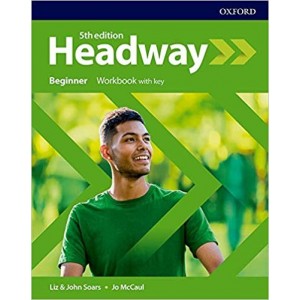 Робочий зошит Headway 5ed. Beginner workbook with Key ISBN 9780194524223