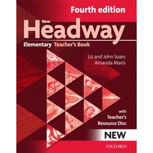 Книга для вчителя New Headway 4ed. Elementary Teachers Book with Teachers Resource Disc ISBN 9780194769112