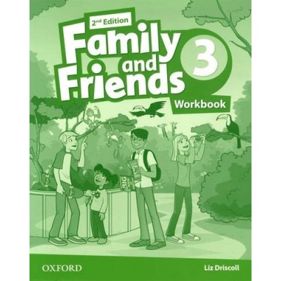 Робочий зошит Family & Friends 2nd Edition 3 Workbook заказать онлайн оптом Украина