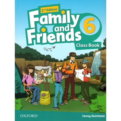 Підручник Family and Friends 2nd Edition 6 Class Book Jenny Quintana ISBN 9780194808460 заказать онлайн оптом Украина