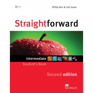 Підручник Straightforward 2nd Edition Intermediate Students Book ISBN 9780230423244