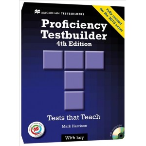 Тести Proficiency Testbuilder 4th Edition with key and Audio CDs and MPO ISBN 9780230452732