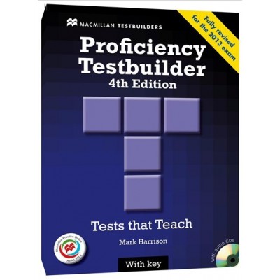 Тести Proficiency Testbuilder 4th Edition with key and Audio CDs and MPO ISBN 9780230452732 замовити онлайн