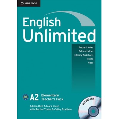 English Unlimited Elementary Teachers Pack (with DVD-ROM) Doff, A ISBN 9780521697767 заказать онлайн оптом Украина