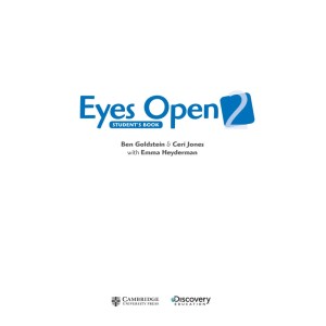 Підручник Eyes Open Level 2 Students Book Goldstein, B ISBN 9781107467446