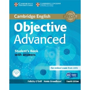 Підручник Objective Advanced Fourth edition Students Book with Answers with CD-ROM ODell, F ISBN 9781107657557