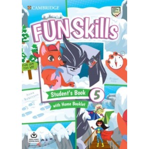 Підручник Fun Skills 5 Students Book with Home Booklet and Downloadable Audio Anne Robinson, Bridget Kelly ISBN 9781108563765