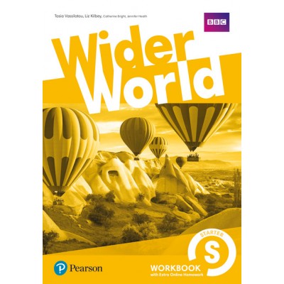 Робочий зошит Wider World Starter Workbook with Online Homework ISBN 9781292178837 заказать онлайн оптом Украина