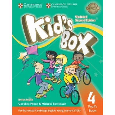 Підручник Kids Box Updated 2nd Edition 4 Pupils Book Nixon, C ISBN 9781316627693 заказать онлайн оптом Украина
