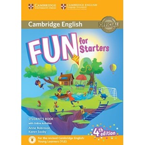 Підручник Fun for 4th Edition Starters Students Book with Online Activities with Audio ISBN 9781316631911
